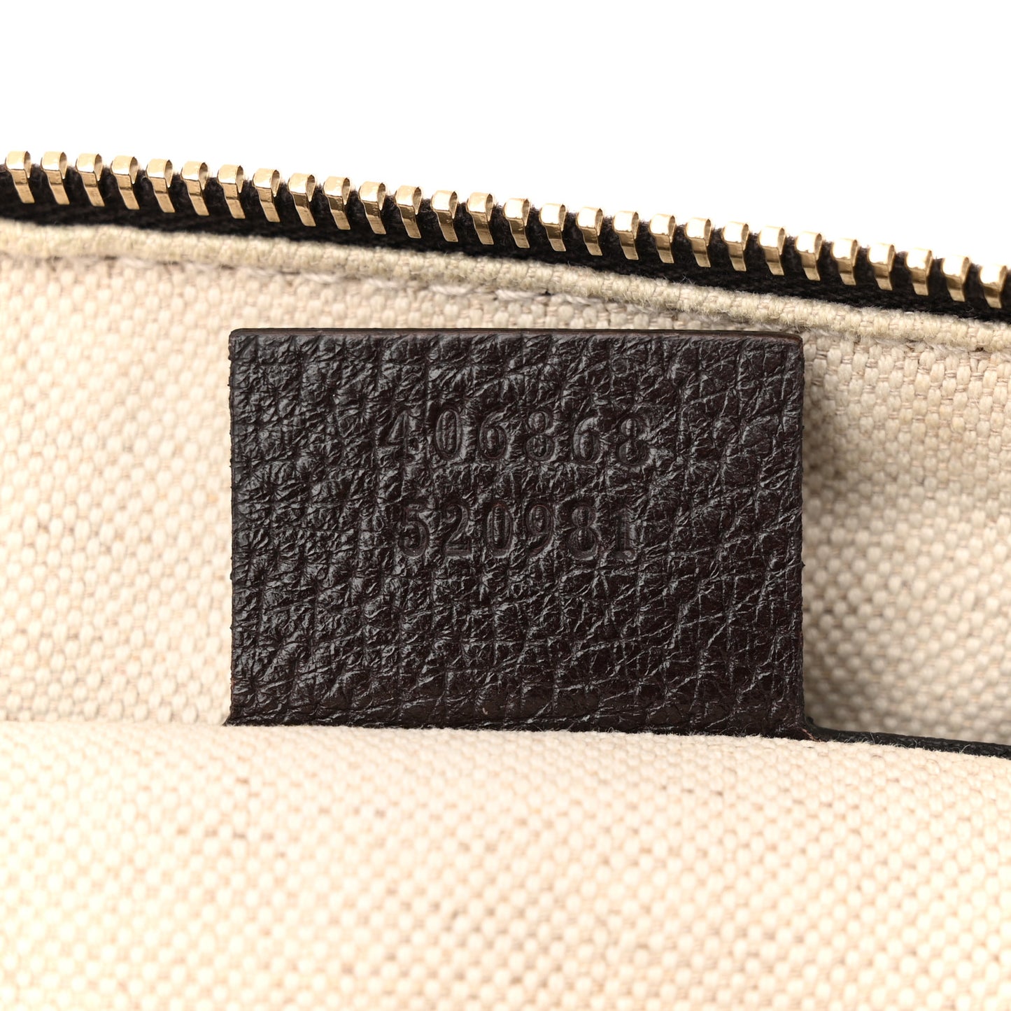 Monogram Vintage Web Medium Webby Bee Boston Dark Brown