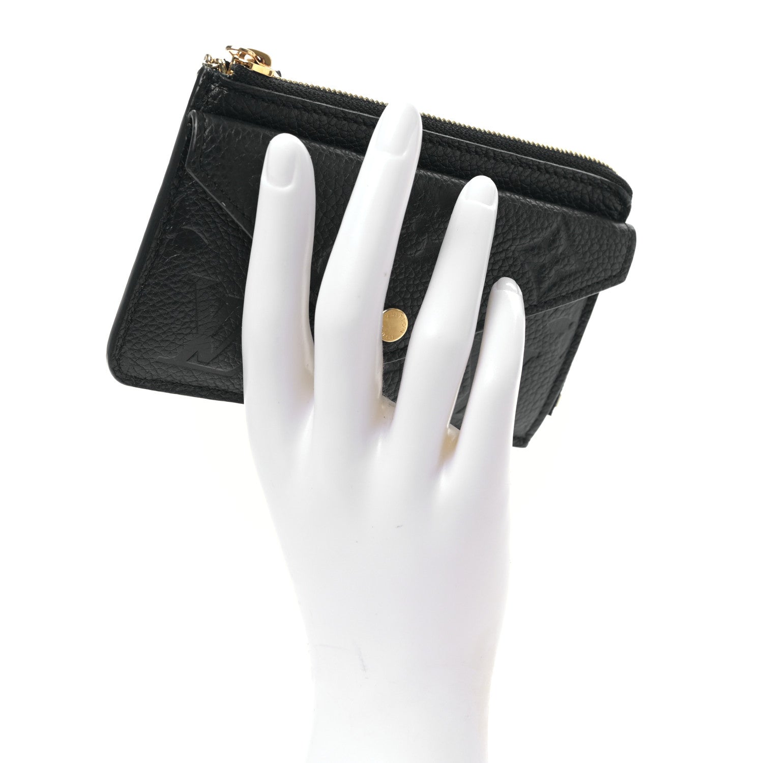 Louis Vuitton Empreinte Recto Verso Card Holder Black 2 of 8