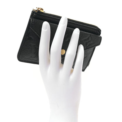 Louis Vuitton Empreinte Recto Verso Card Holder Black 2 of 8