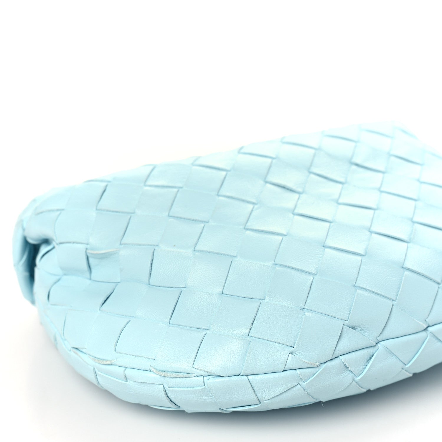 Bottega Veneta Nappa Intrecciato Mini Jodie Teal Washed 9 of 10