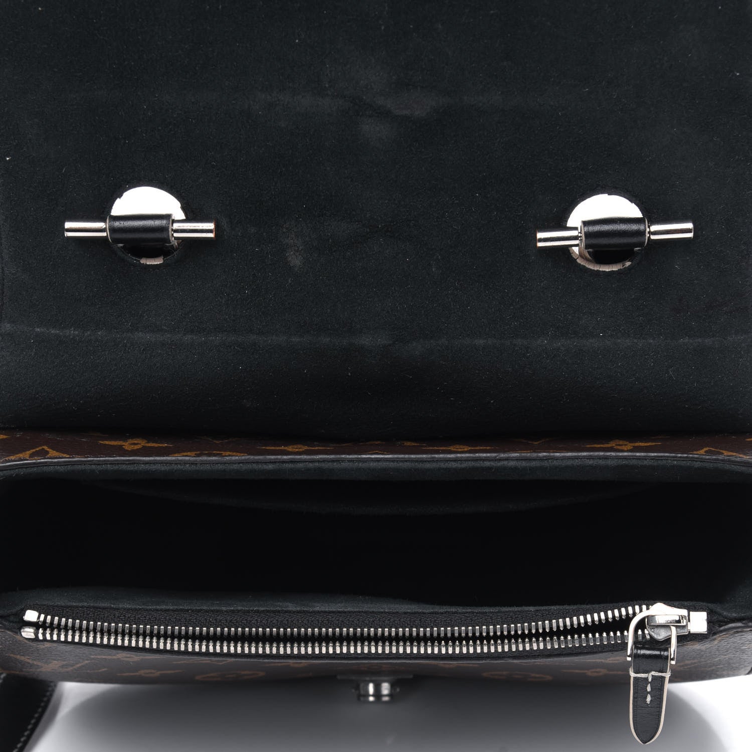 Louis Vuitton Calfskin Monogram Chain It Bag PM Black 4 of 21