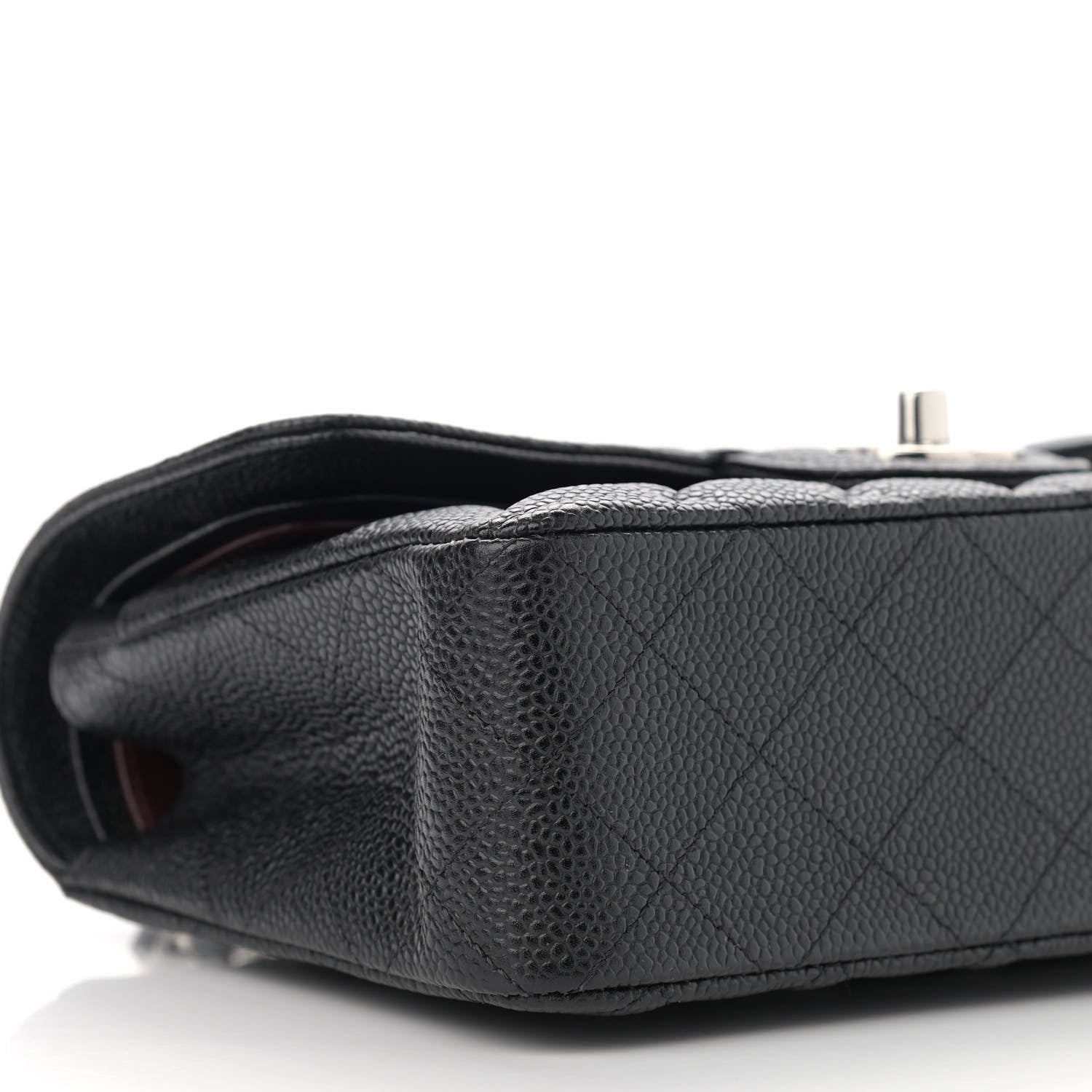 Chanel Caviar Quilted Small Double Flap Black 8 of 10