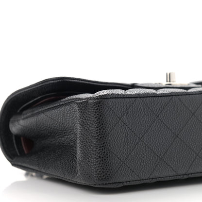 Chanel Caviar Quilted Small Double Flap Black 8 of 10