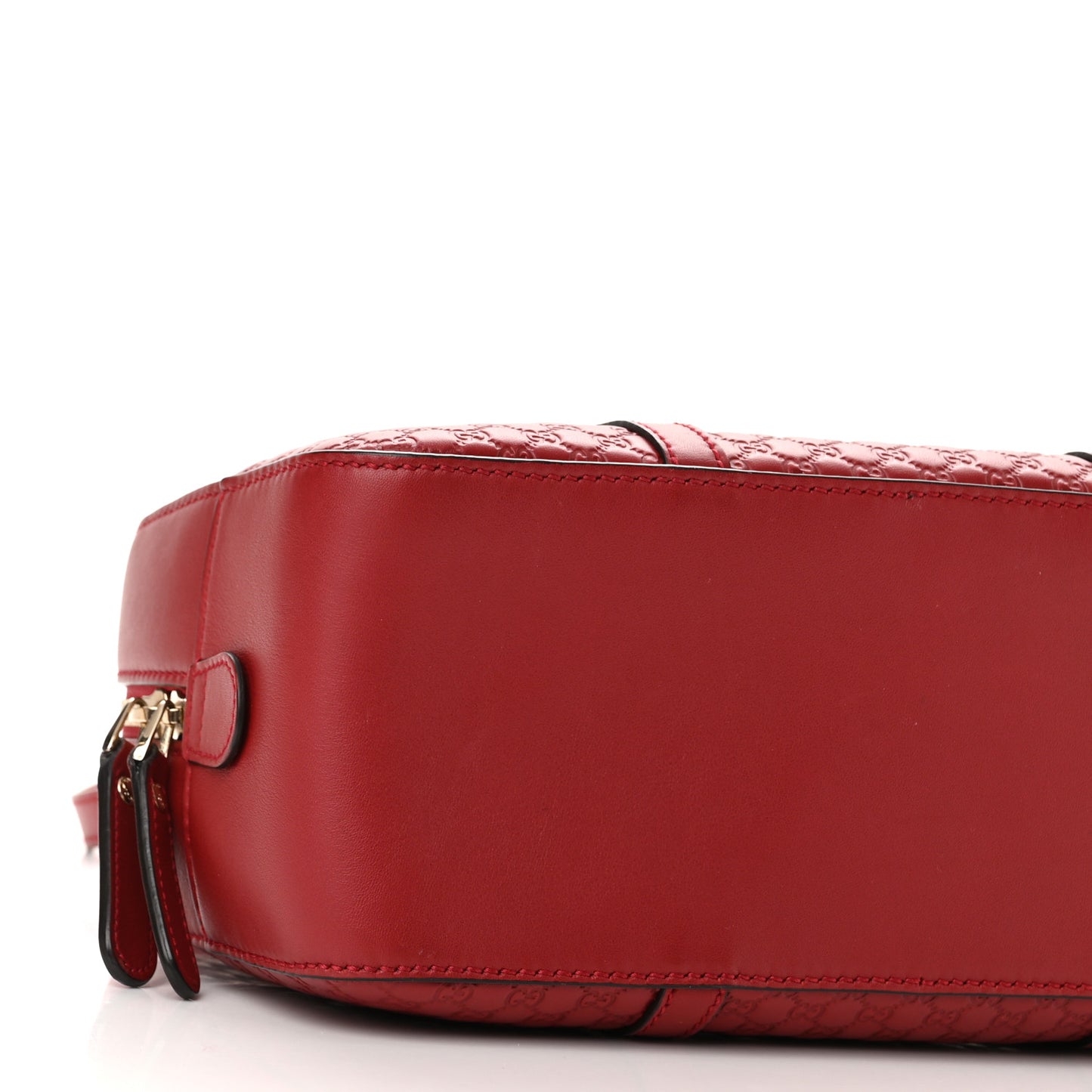 Soft Microguccissima Medium Crossbody Bag Rosso