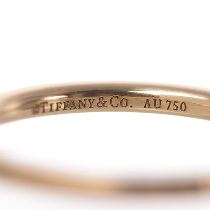 Tiffany 18K Yellow Gold Classic Wedding Band Ring 45.5 3.5 4 of 4