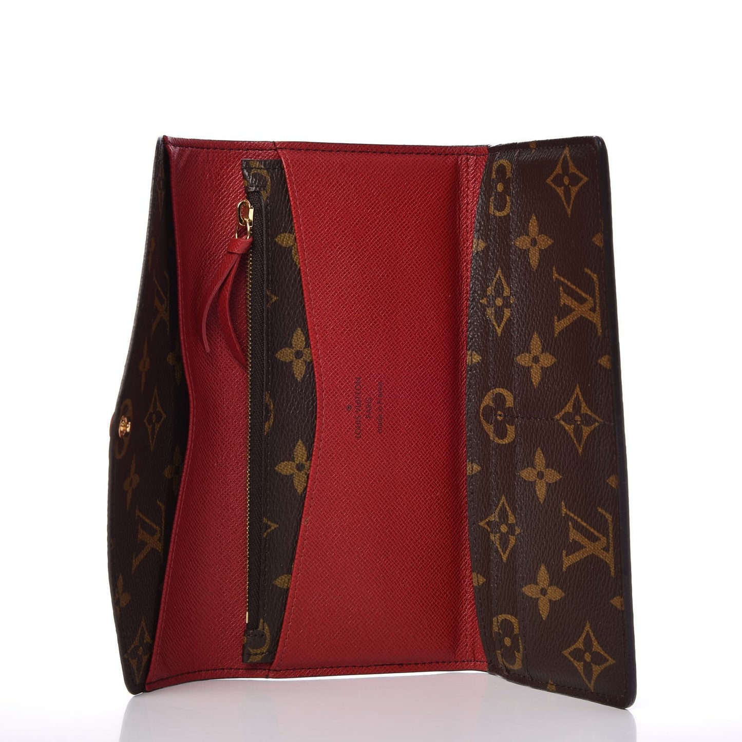 Monogram Josephine Wallet Red