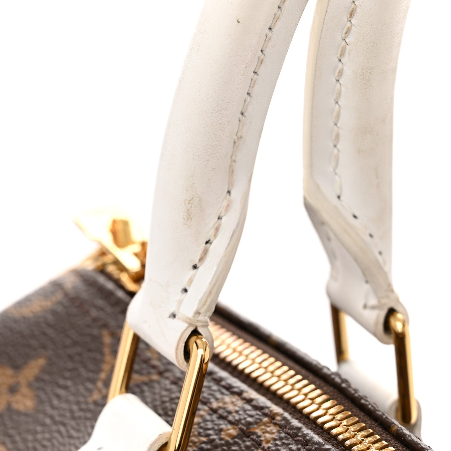 Louis Vuitton Monogram LV Match Speedy Bandouliere 25 White 13 of 17