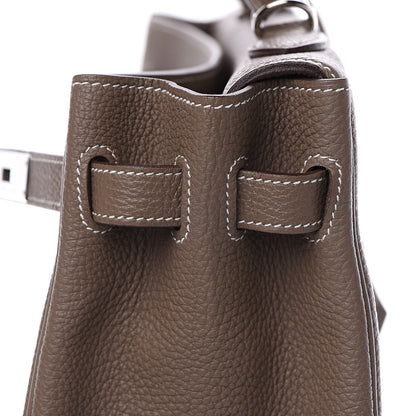Hermes Togo Kelly Retourne 35 Etoupe 19 of 27