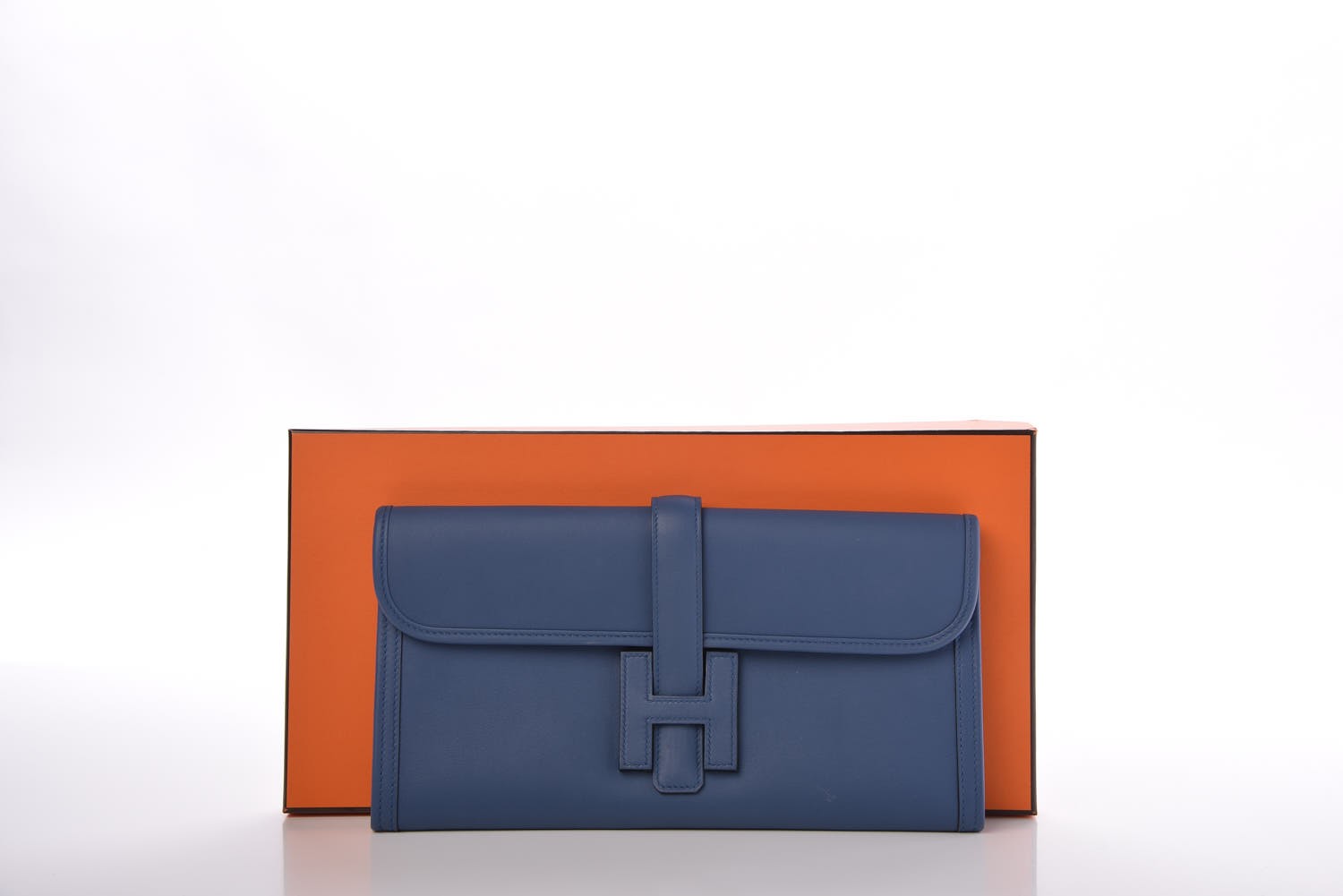Hermes Swift Jige Elan 29 Clutch Bleu Agate 8 of 8