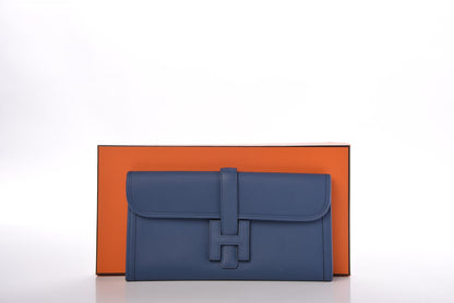 Hermes Swift Jige Elan 29 Clutch Bleu Agate 8 of 8