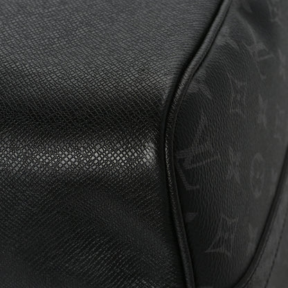 Louis Vuitton Taiga Monogram Eclipse Keepall Bandouliere 50 Black 8 of 10