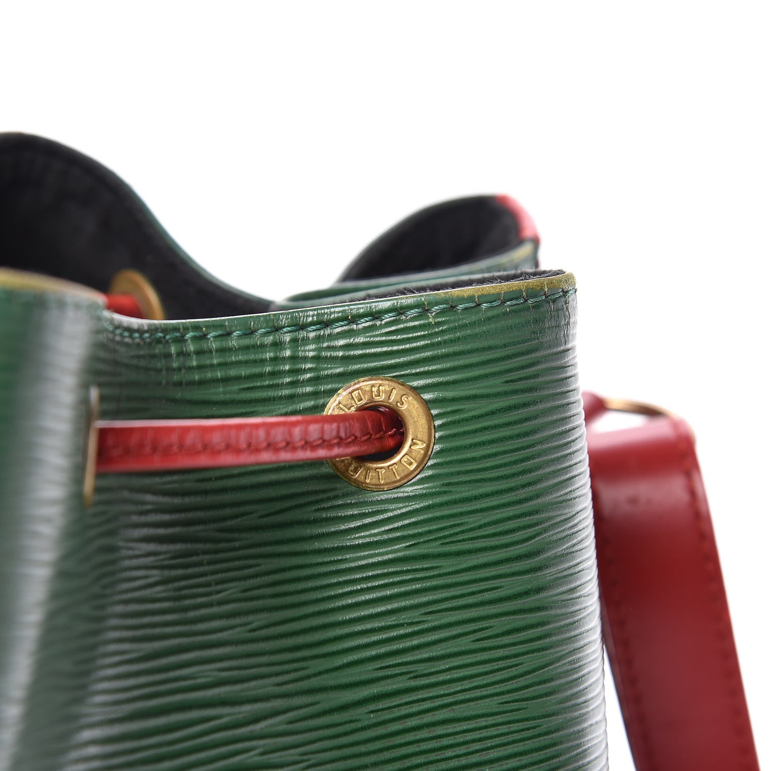 Louis Vuitton Epi Bi-Color Petit Noe Borneo Castillan Red 13 of 13