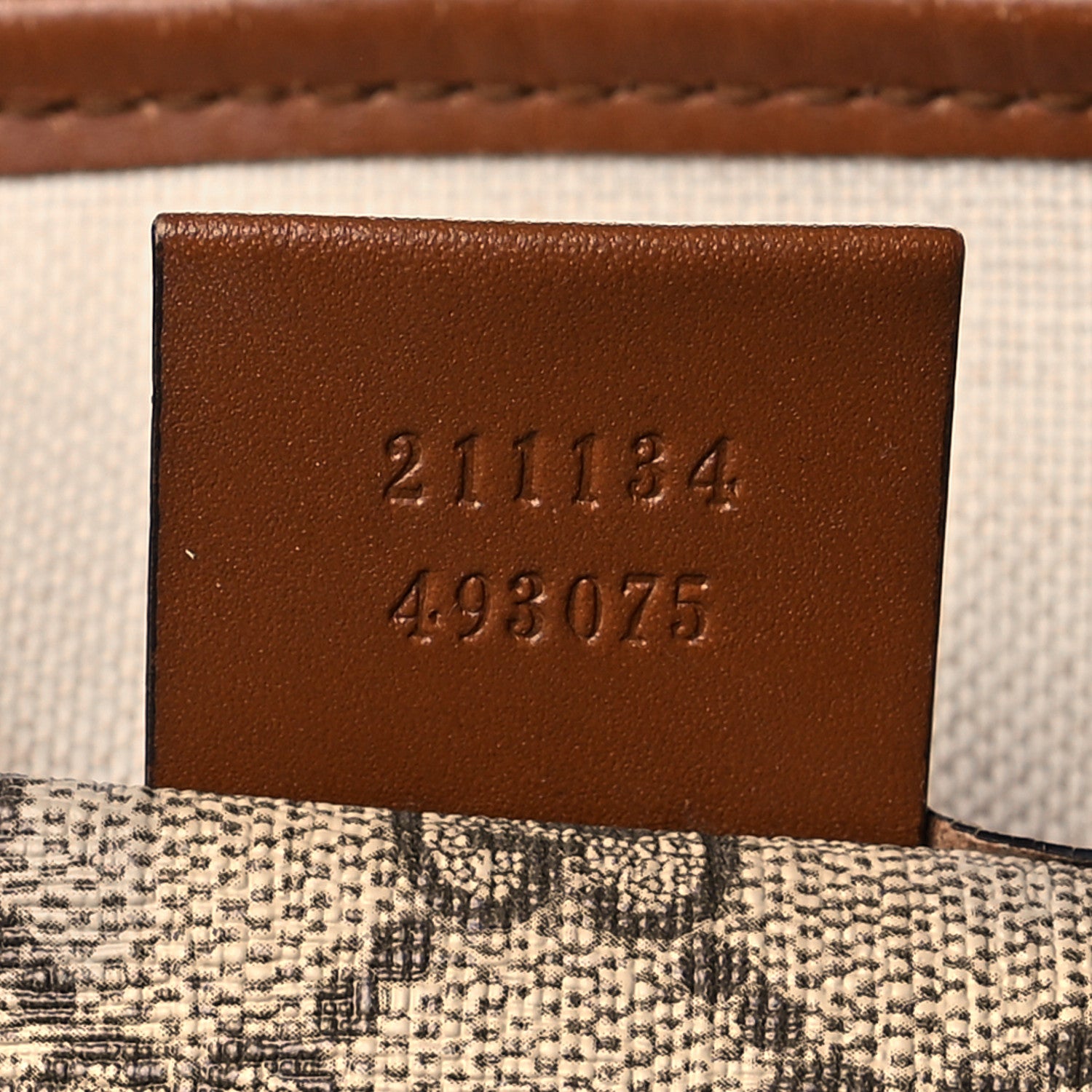 Gucci GG Plus Monogram Medium Signature Web Loop Tote Brown 6 of 10