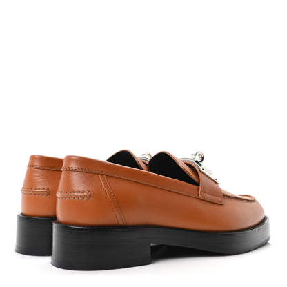 Hermes Calfskin Womens Hot Loafer 38 Naturel 5 of 10