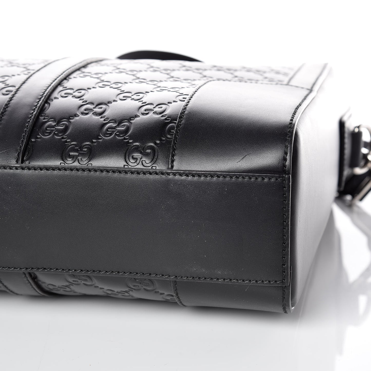 Guccissima Signature Eden Briefcase Black