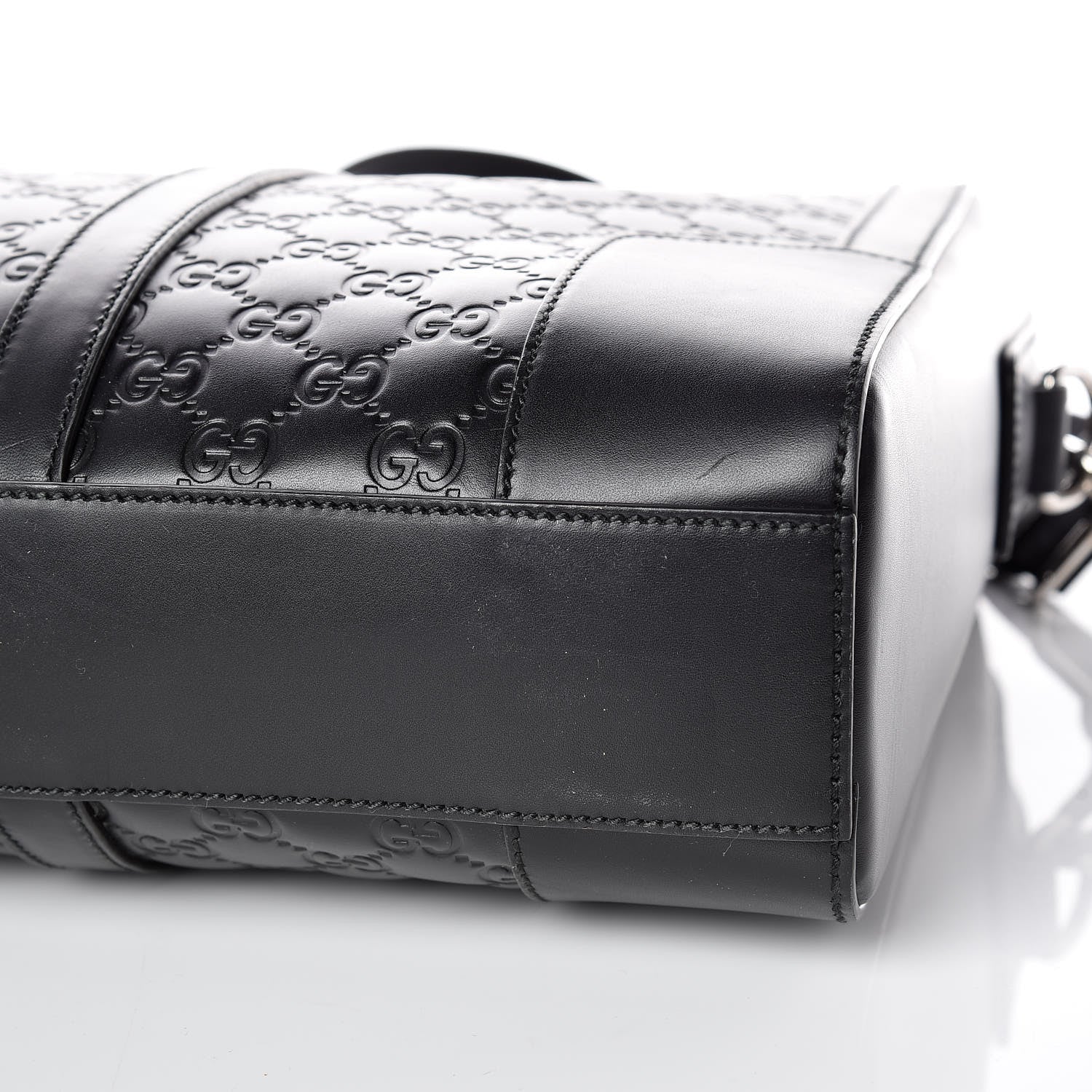 Gucci Guccissima Signature Eden Briefcase Black 11 of 14