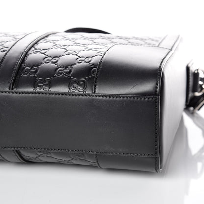 Gucci Guccissima Signature Eden Briefcase Black 11 of 14
