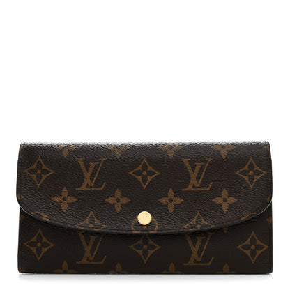 Louis Vuitton Monogram Emilie Wallet Fuchsia 1 of 7