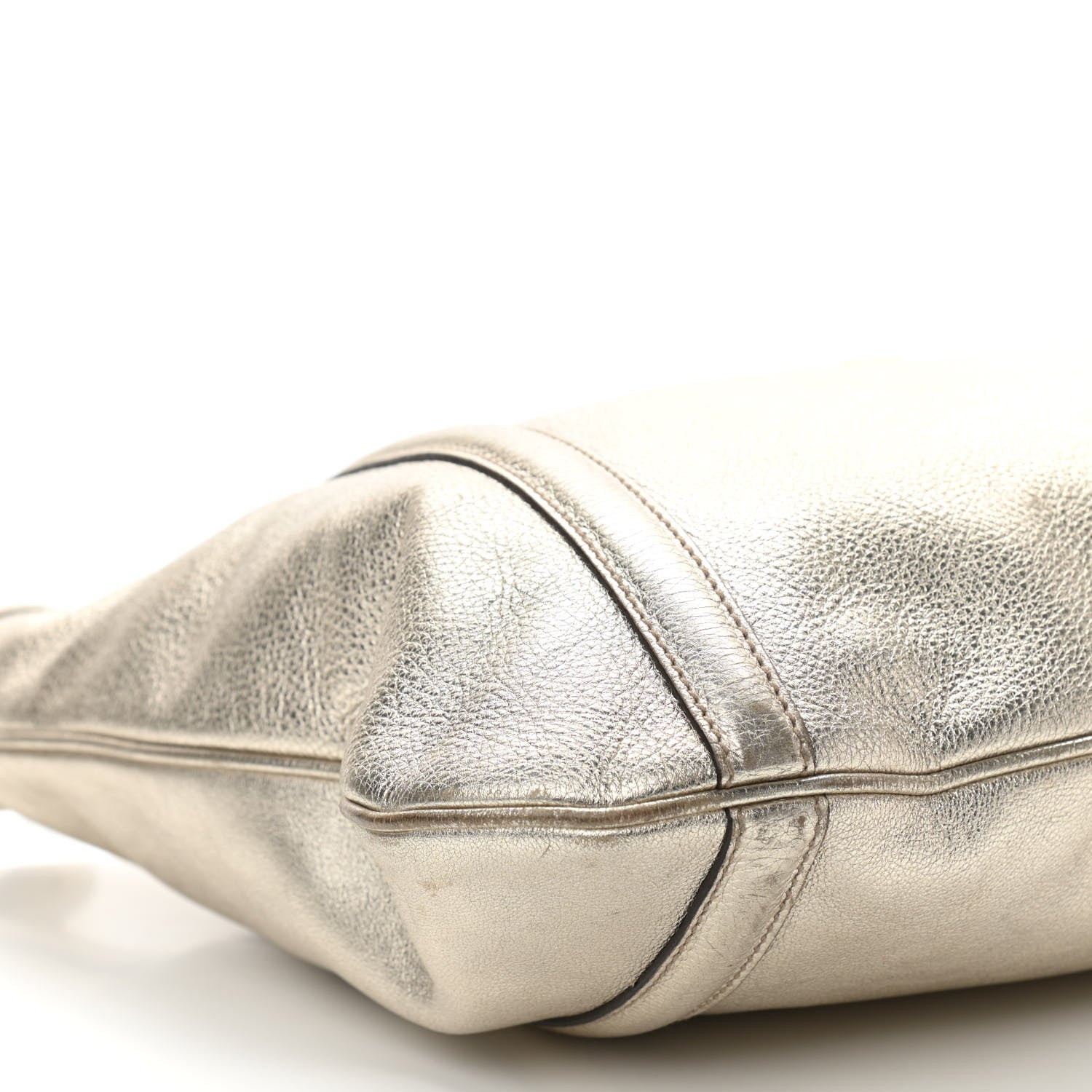 Gucci Calfskin Medium Britt Hobo Platinum 9 of 11