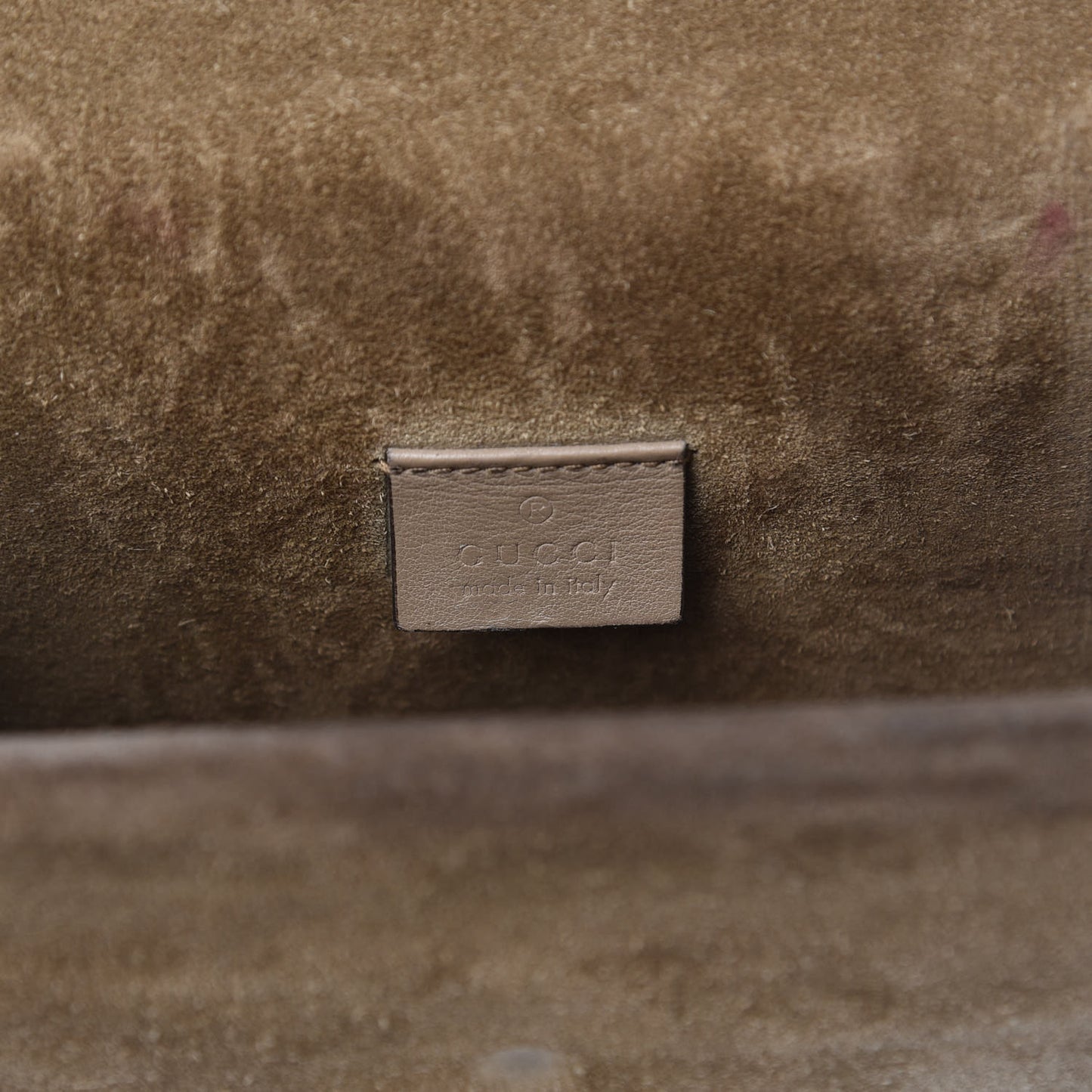 GG Supreme Monogram Mini Dionysus Shoulder Bag Taupe