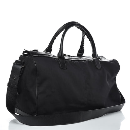 Balenciaga Nylon Agneau Classic Hardware Small Squash Duffle Bag Black 3 of 13