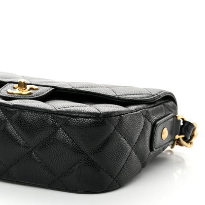 Chanel Caviar Quilted Chain Flap Black 5 of 10