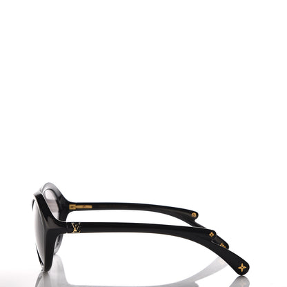 Louis Vuitton Flore Sunglasses Z0263W Black 3 of 9