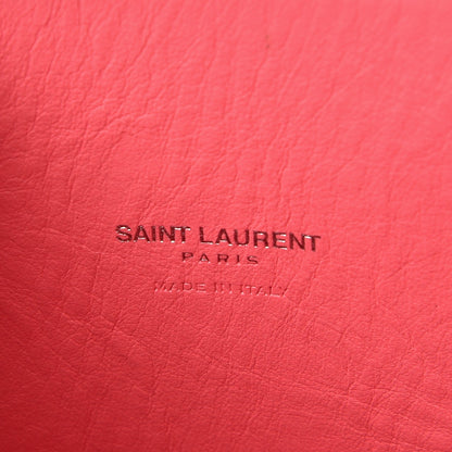 Saint Laurent Grained Calfskin Baby Sac De Jour Rose Clair 7 of 14