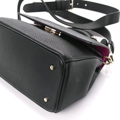 Christian Dior Bullcalf Mini Be Dior Flap Black Fraise 11 of 16