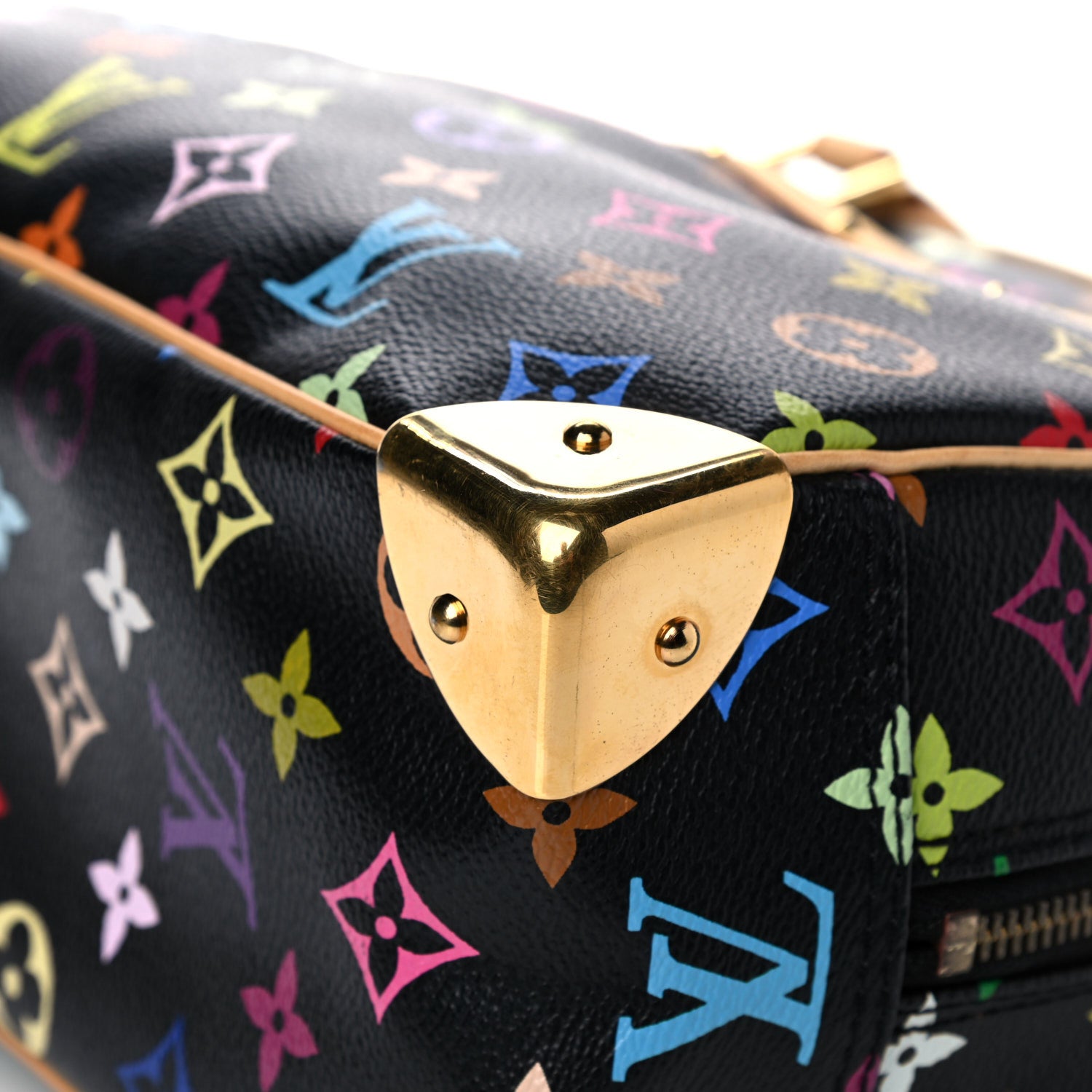 Louis Vuitton Monogram Multicolor Trouville Black 9 of 23