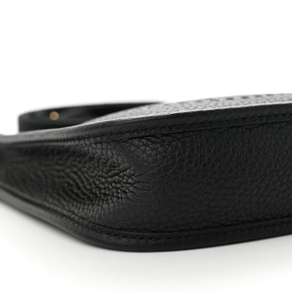 Hermes Taurillon Clemence Evelyne TPM Black 8 of 11