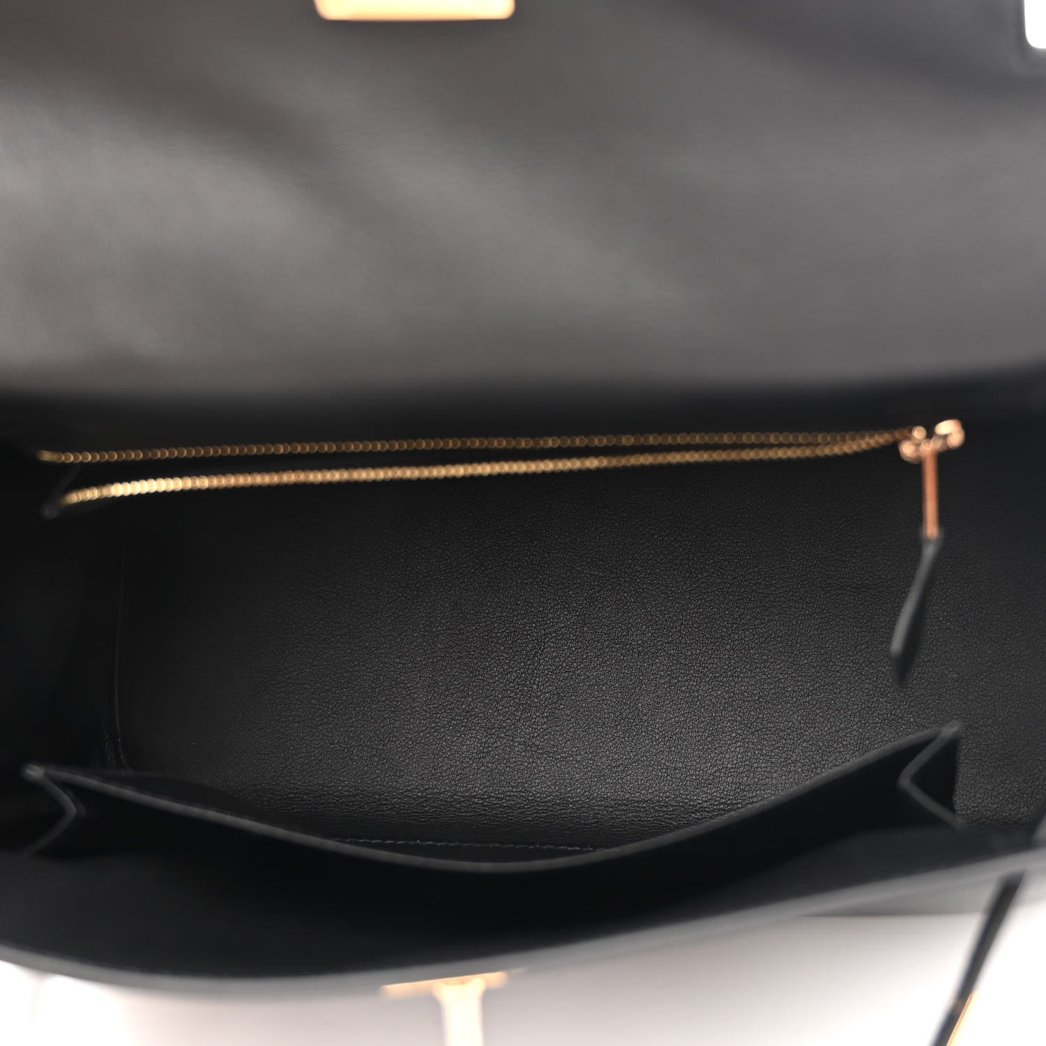 Hermes Swift Kelly Retourne 25 Black 4 of 10