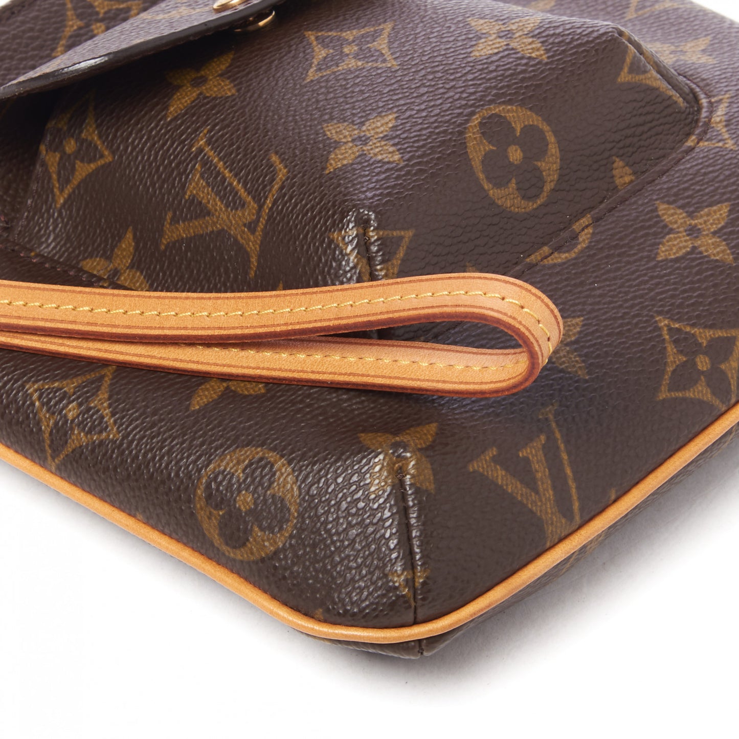Monogram Partition Wristlet