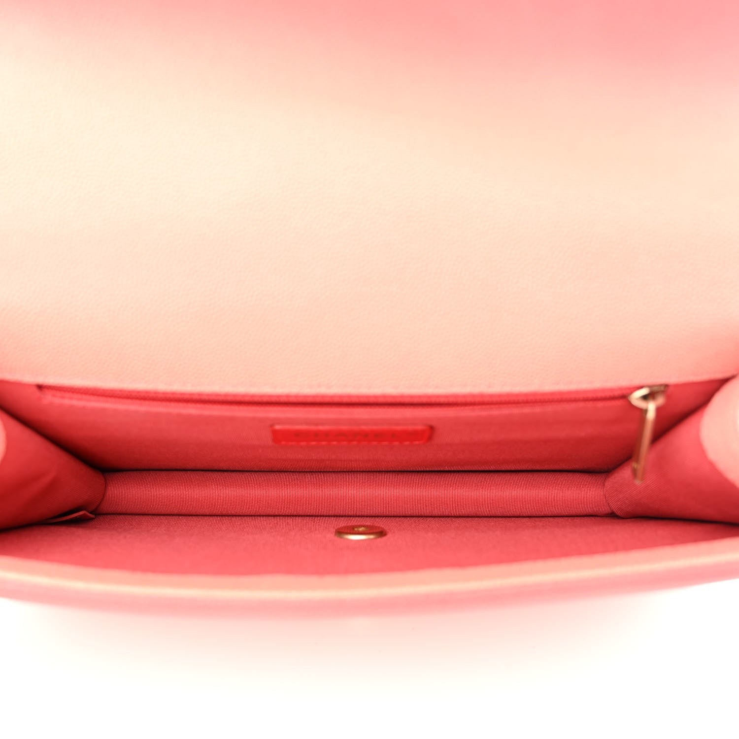 Chanel Caviar Quilted Medium Sunset On The Sea Flap Coral 5 of 10