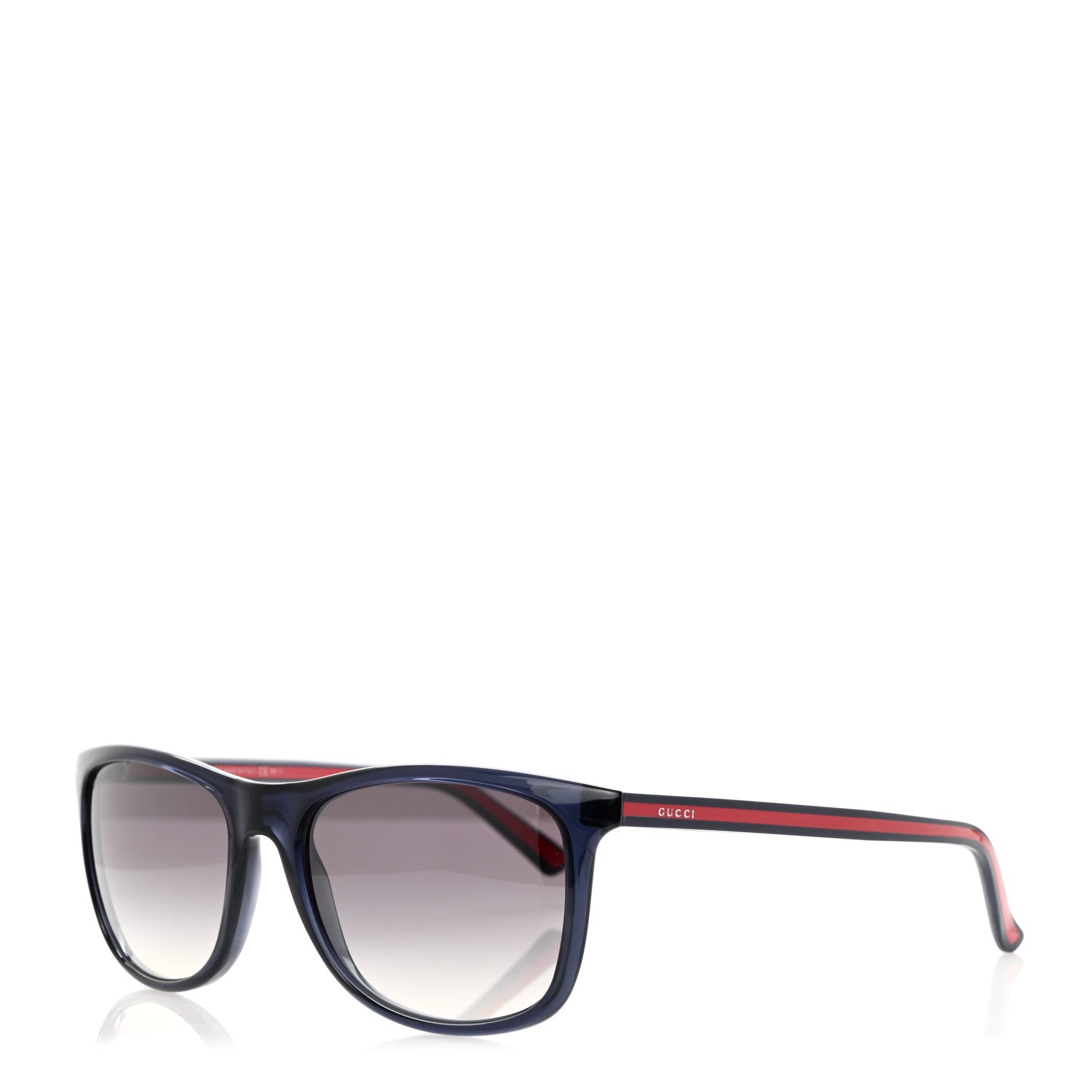 Gucci Acetate Web Sunglasses GG1055S Dark Blue 1 of 8