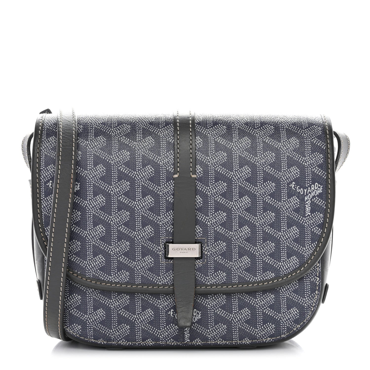 Goyard Goyardine Belvedere II PM Messenger Bag Grey 1 of 11