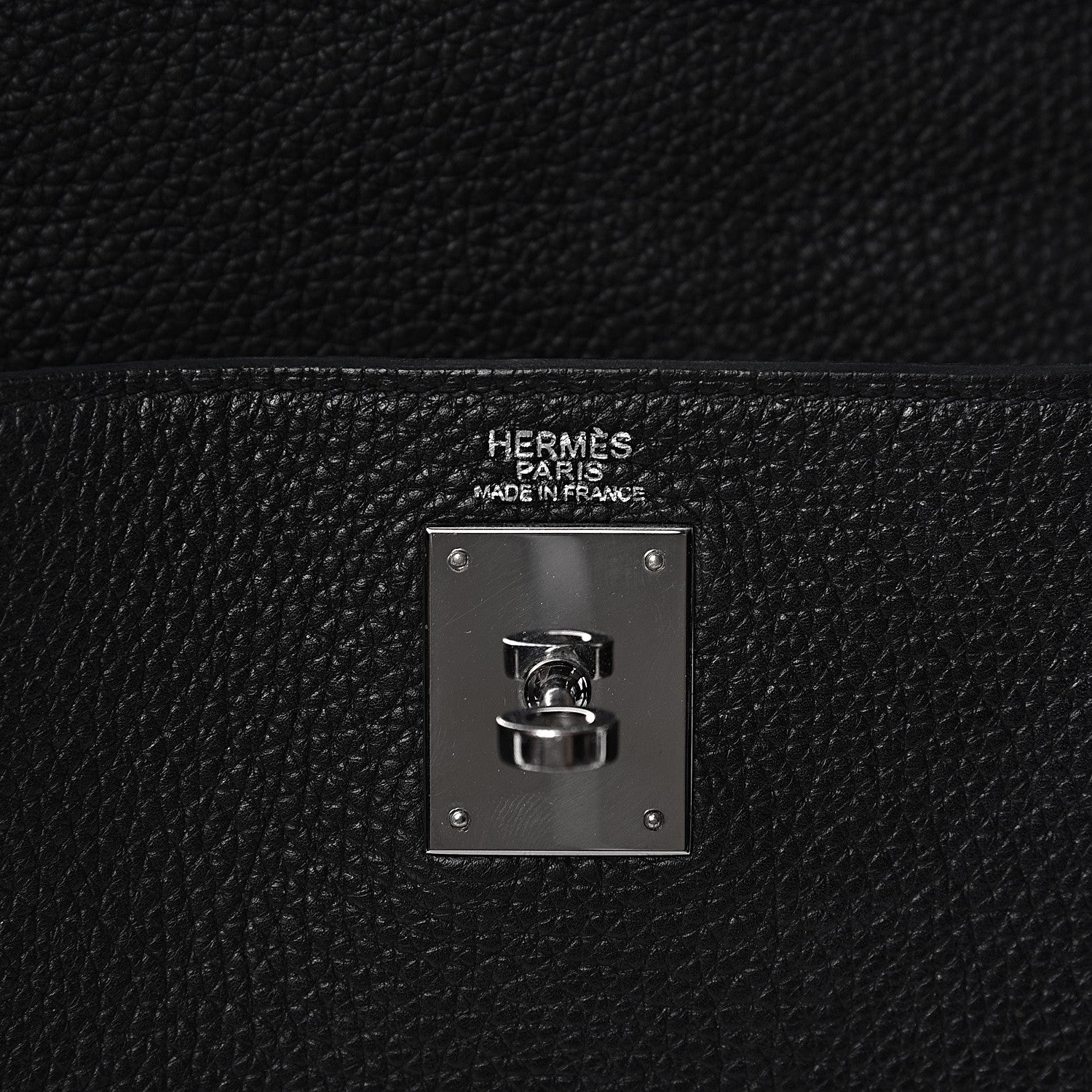 Hermes Togo Kelly Retourne 32 Black 6 of 11