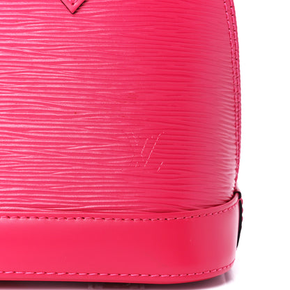 Louis Vuitton Epi Jacquard Alma BB Rose Pondicherry 6 of 12
