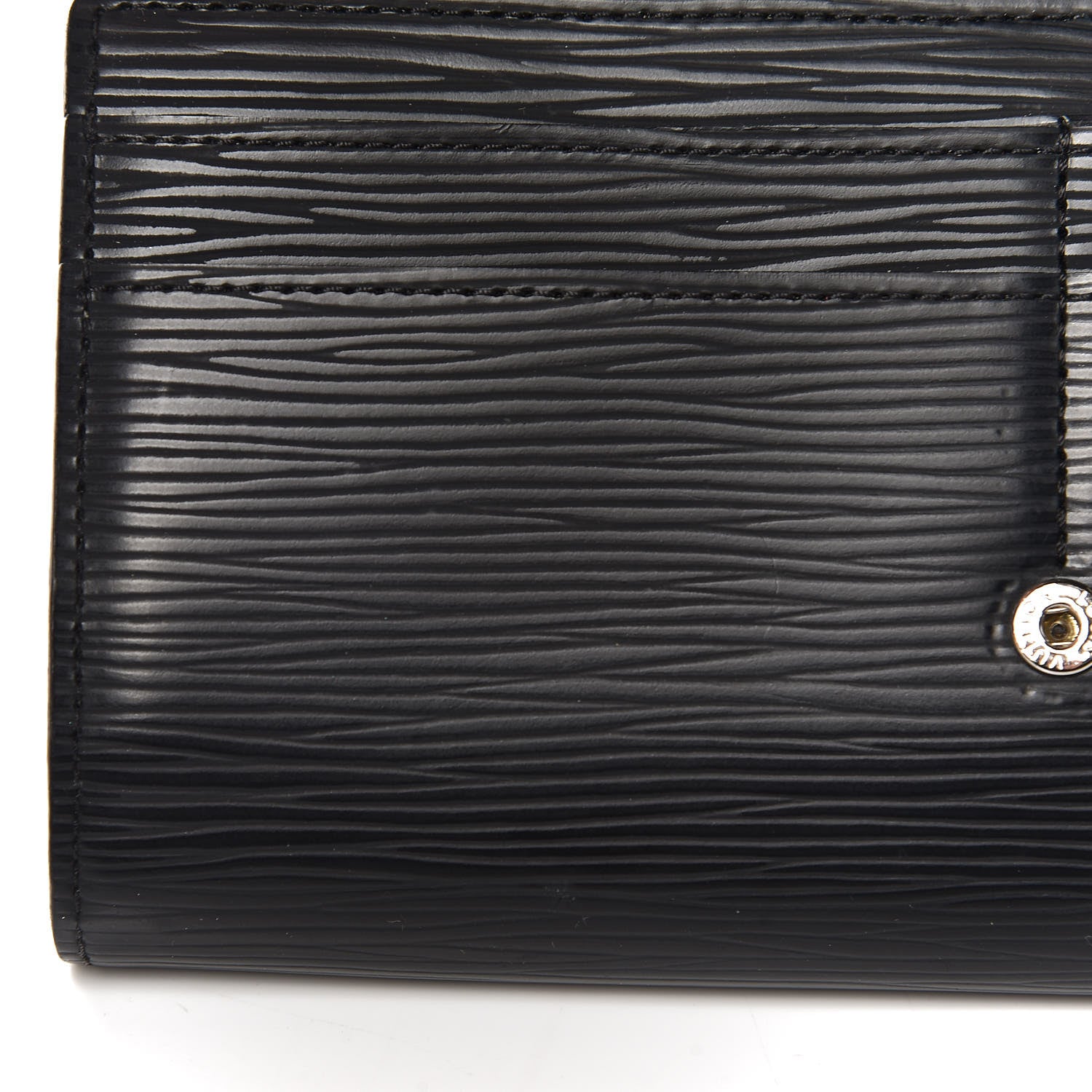 Louis Vuitton Epi Sarah Wallet NM Black 11 of 13