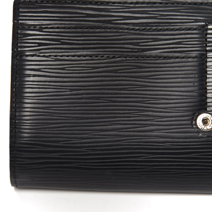 Louis Vuitton Epi Sarah Wallet NM Black 11 of 13