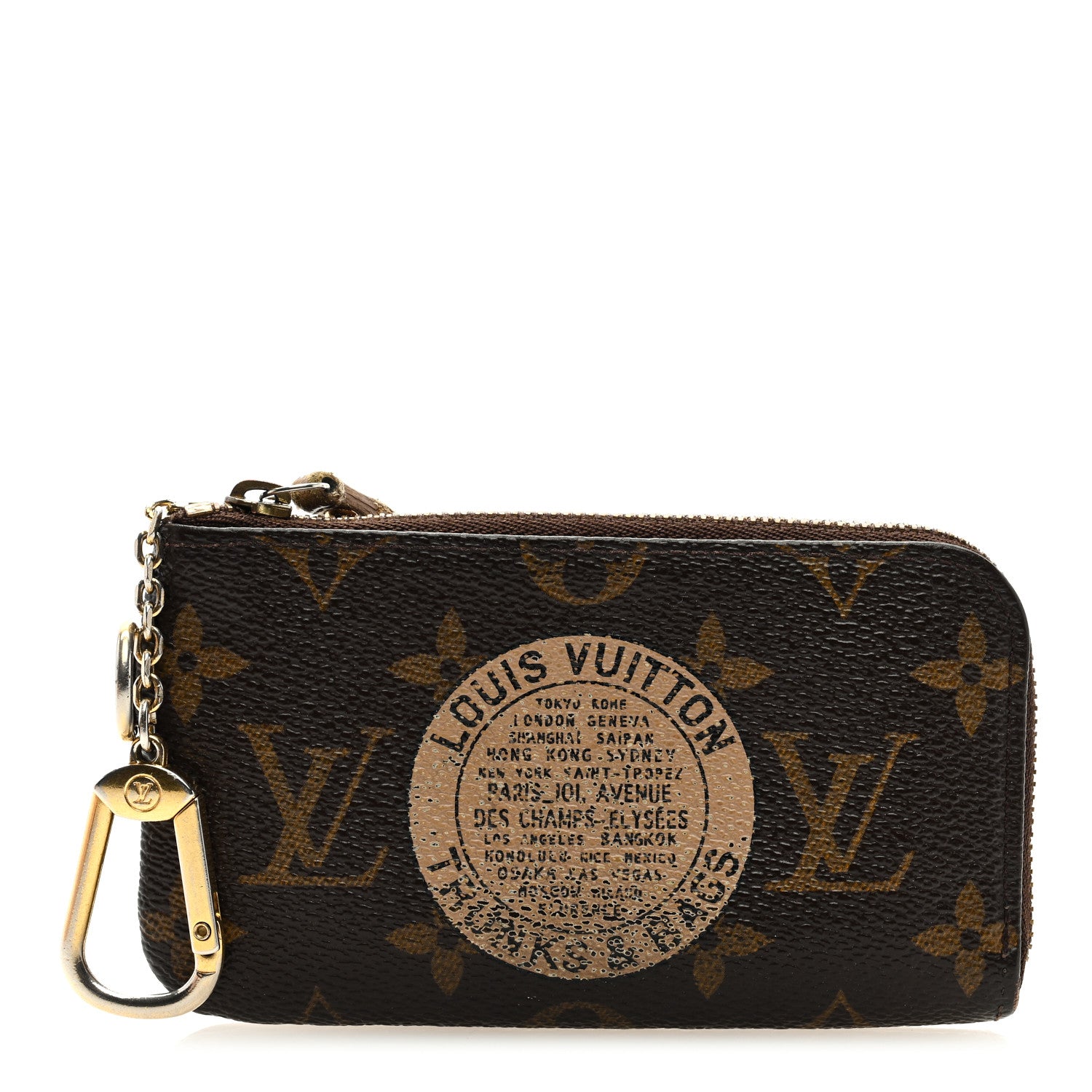 Louis Vuitton Monogram Complice Trunks and Bags Key Pouch Beige 1 of 6