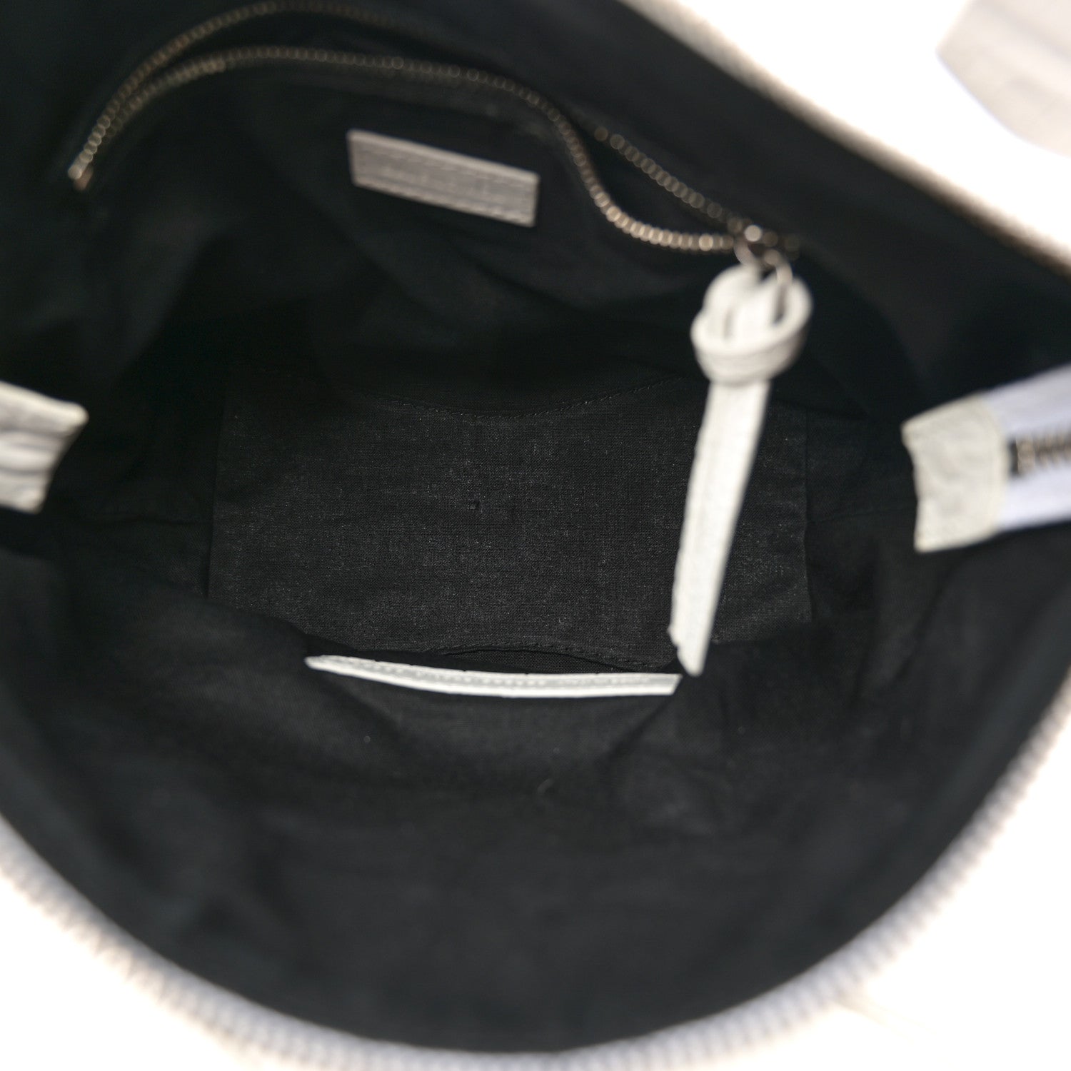 Balenciaga Extra Supple Calfskin Crocodile Embossed Neo Classic Hardware Hobo XS White 5 of 10