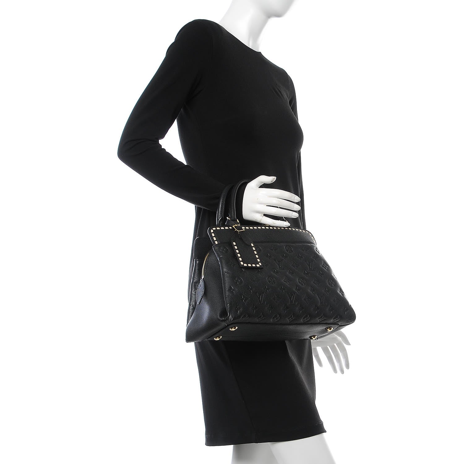 Louis Vuitton Empreinte Vosges MM Black 3 of 8