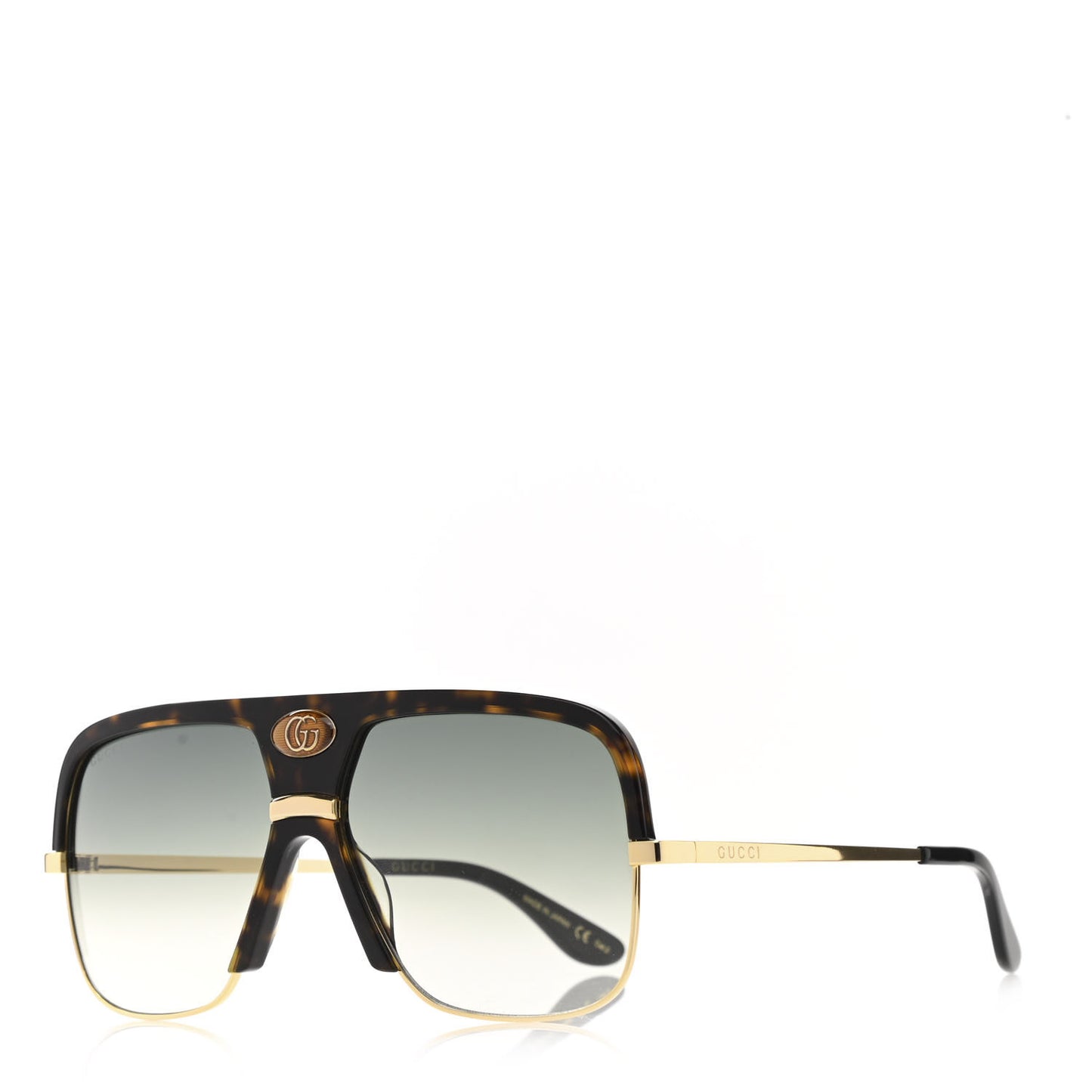 Aviator Sunglasses GG0478S Havana Black
