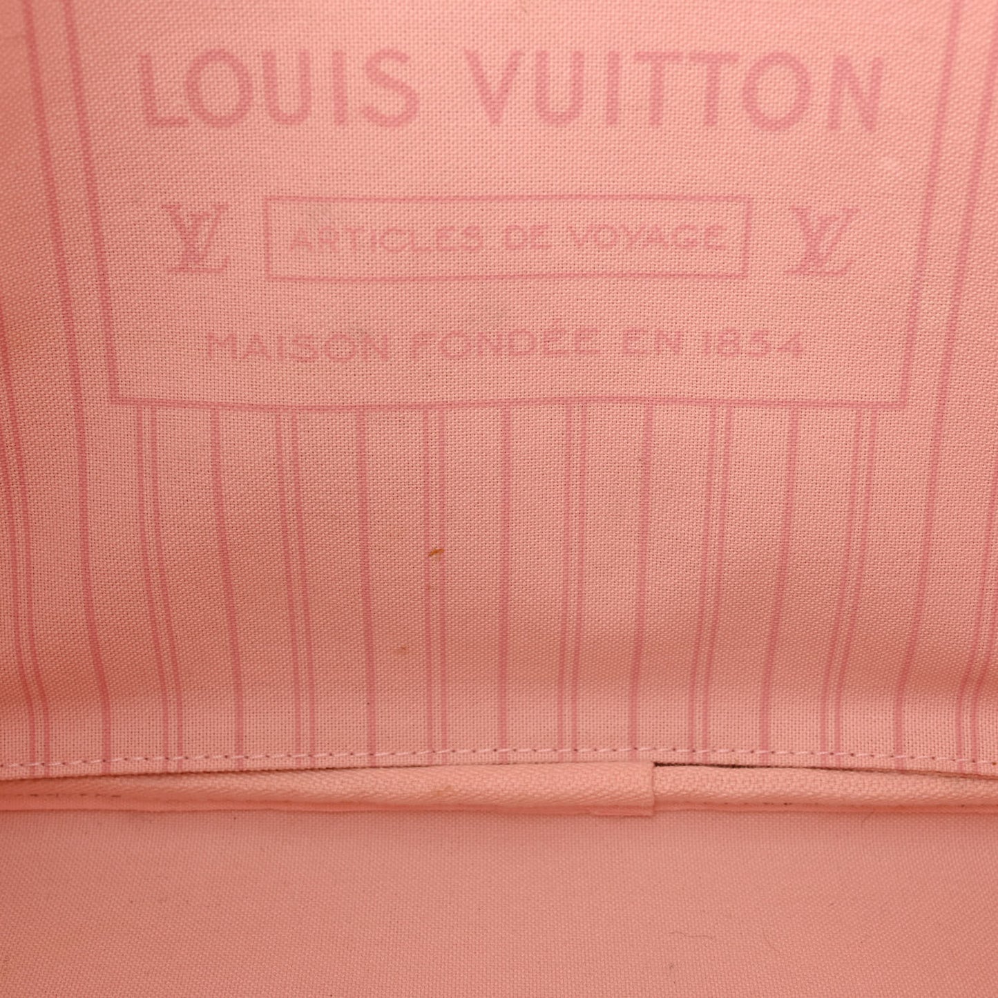 Damier Azur Neo Neverfull MM Rose Ballerine