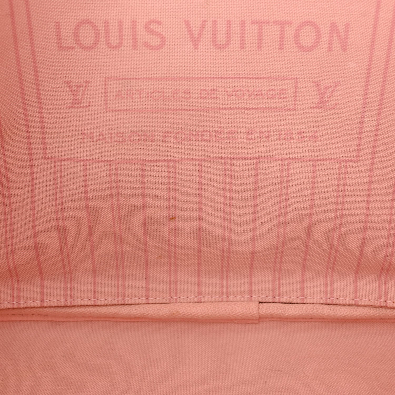 Louis Vuitton Damier Azur Neo Neverfull MM Rose Ballerine 14 of 16
