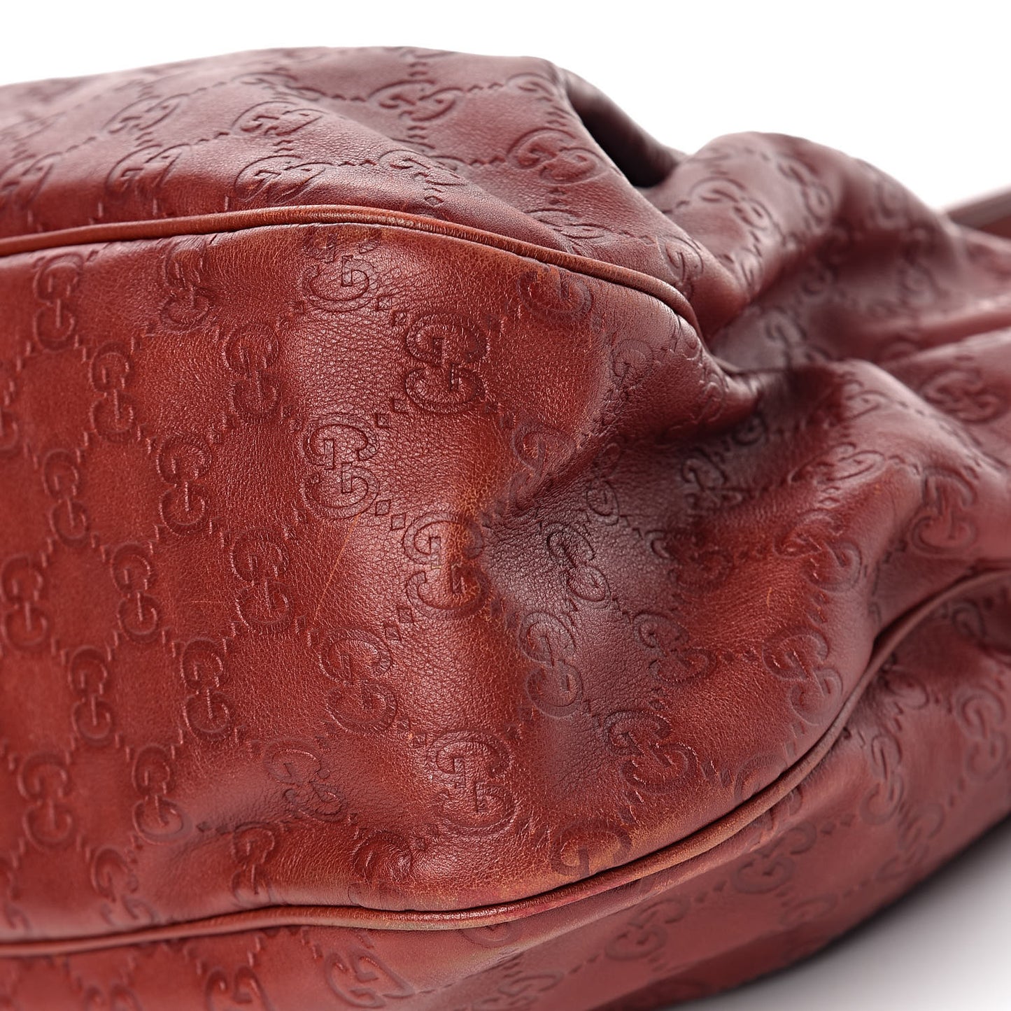 Guccissima Medium Sukey Top Handle Tote Raspberry Candy