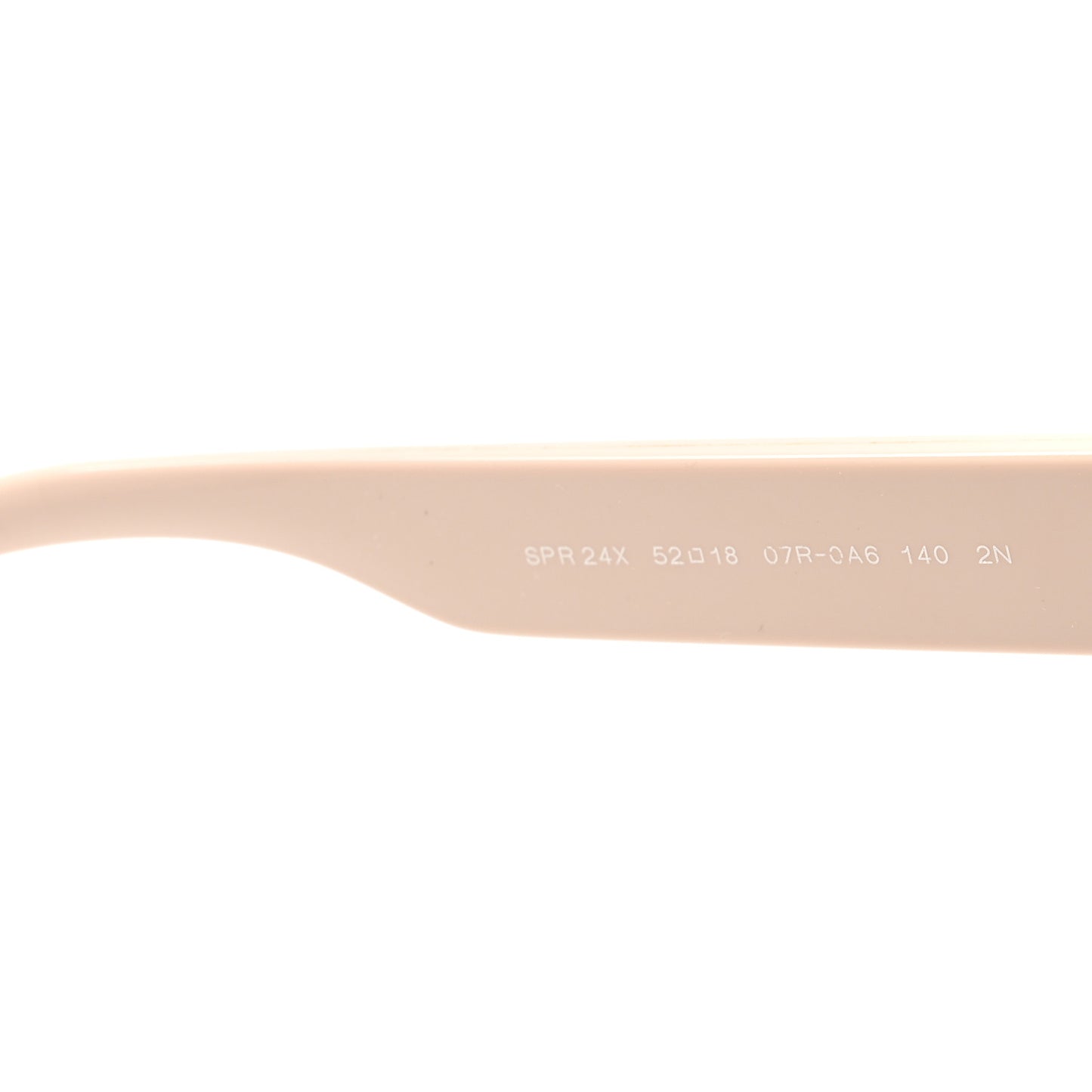 Acetate Cat Eye Sunglasses SPR 24X Tortoiseshell Beige