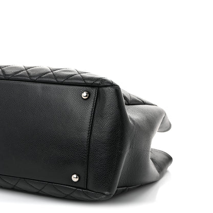 Chanel Caviar Quilted XL Grand Shopping Tote GST Black 10 of 10