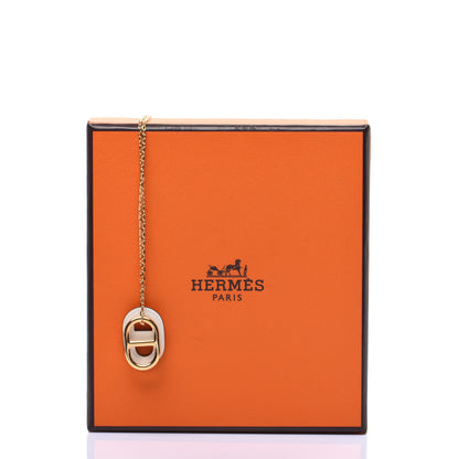 Hermes Swift O'Maillon Pendant Necklace White 6 of 6